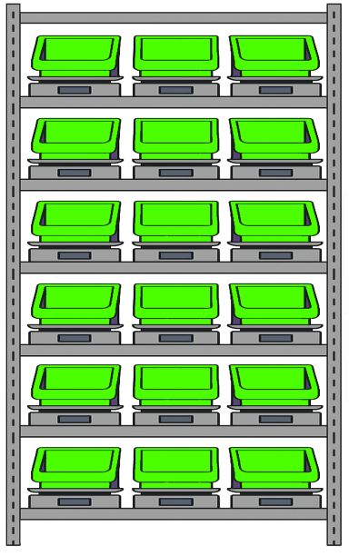 Secure Vending Solutions - Secure Scales 18 Bin Vending Machine