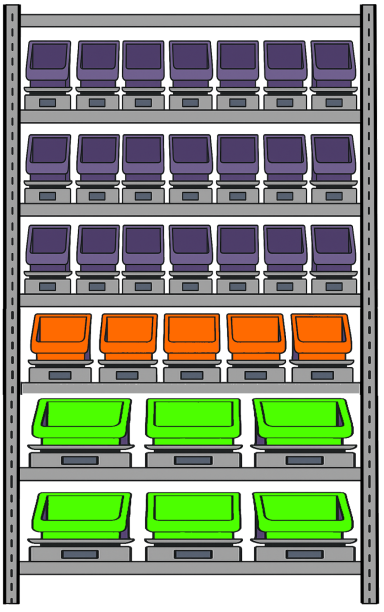 Secure Vending Solutions - Secure Scales Mixed Bin Vending Machine